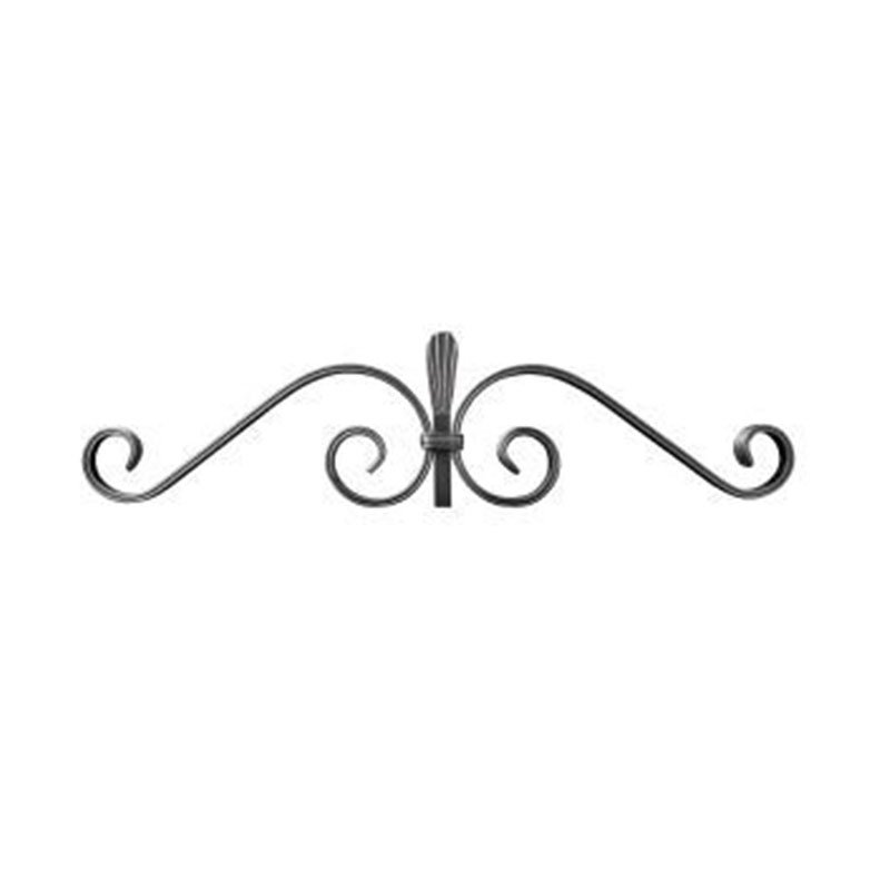  Wrought Iron Rosettes Elegant Decorative Accents