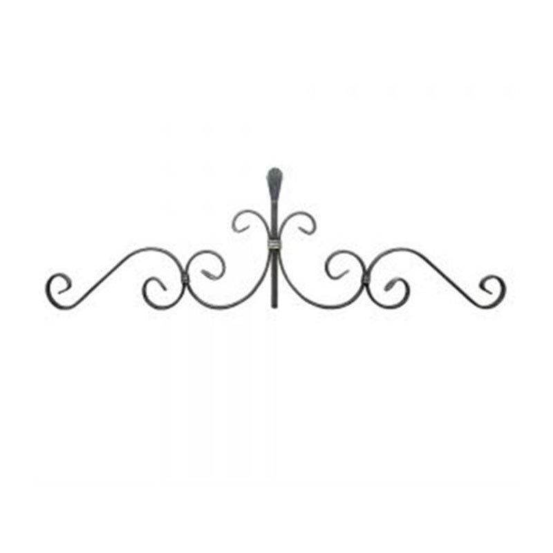Customized Wrought Iron Rosettes Ornamental Accents
