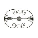 Wrought Iron Rosettes Handcrafted Ironwork