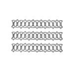 Wrought Iron Rosettes Elegant Embellishments