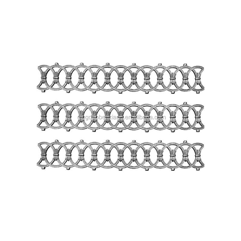 Wrought Iron Rosettes Elegant Embellishments