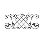 Wholesale Wrought Iron Rosettes
