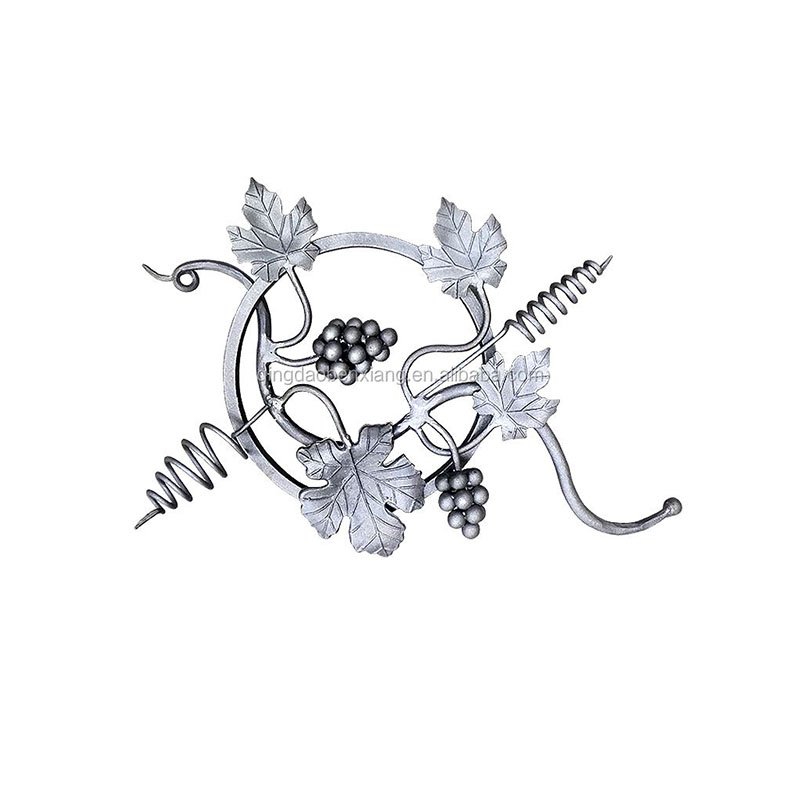 Wrought Iron Rosettes Elegant Accents for Your Home's