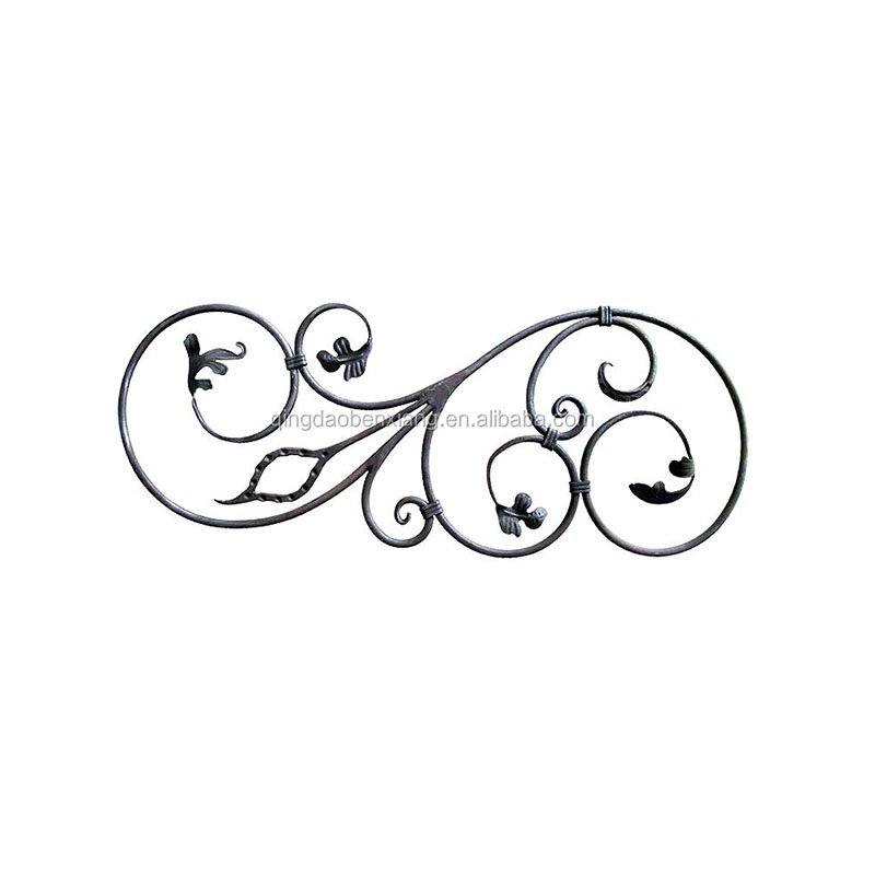 Wrought Iron Rosettes Elegant Accents