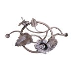 Wrought Iron Rosettes Handcrafted Elegance