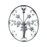 Custom Wrought Iron Rosettes Handcrafted Elegance 