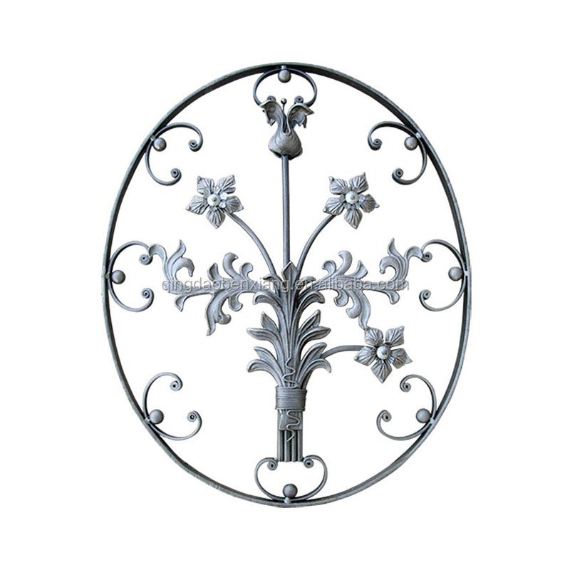 Custom Wrought Iron Rosettes Handcrafted Elegance 