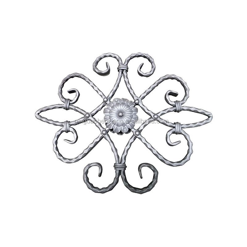 Wrought Iron Rosettes Elegant Accents for Your Home