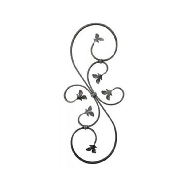  Wrought Iron Rosettes Elegant Ornamental 