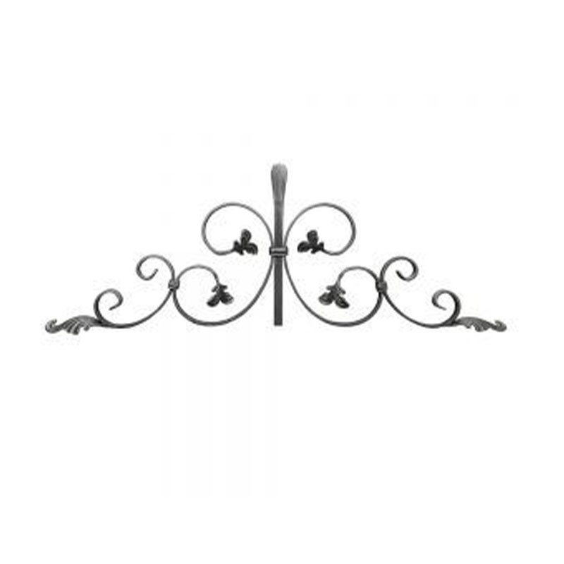 Custom Wrought Iron Rosettes Decor with Elegance