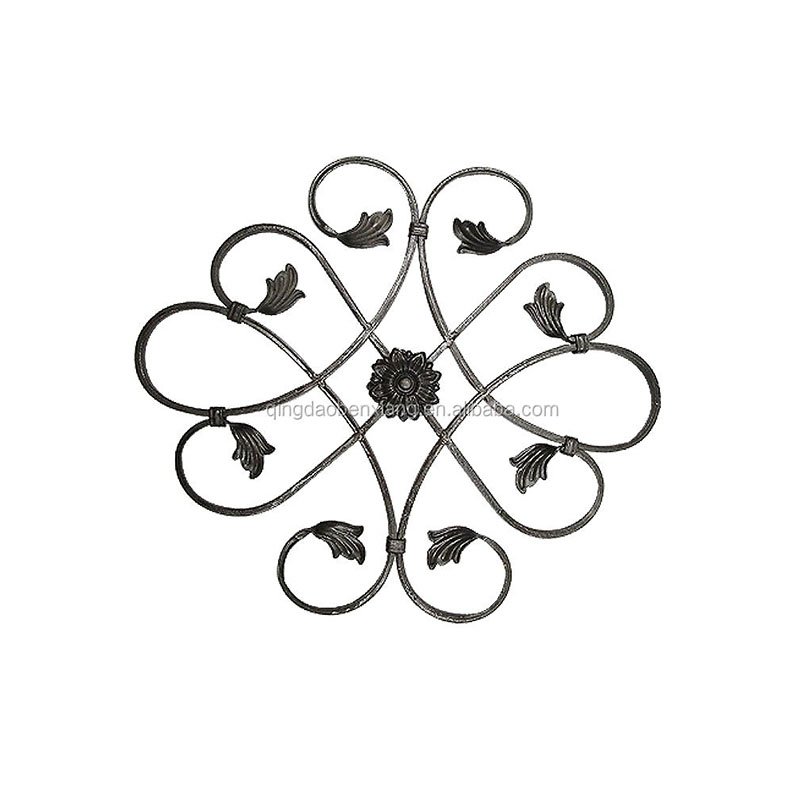 Wrought Iron Rosettes Craftsmanship