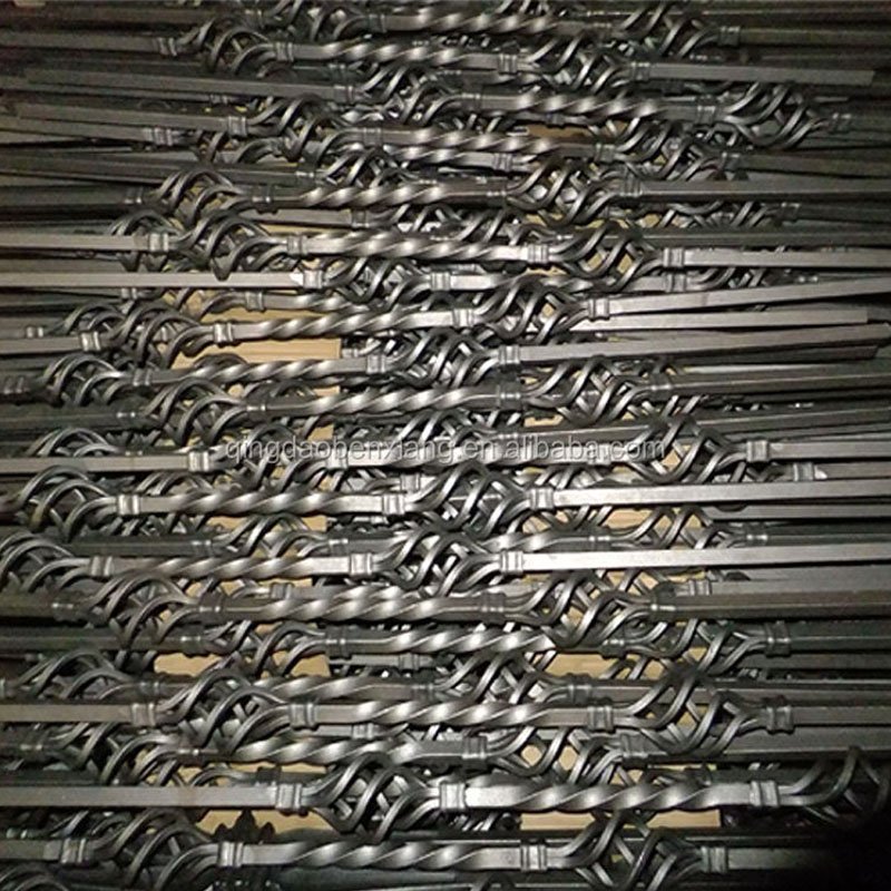 Durable Wrought Iron Pickets Production