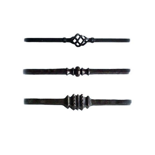 Customized Wrought Iron Pickets Handcrafted Metal 