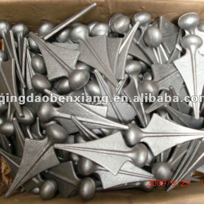 Wrought Iron Spears Handcrafted Aesthetics