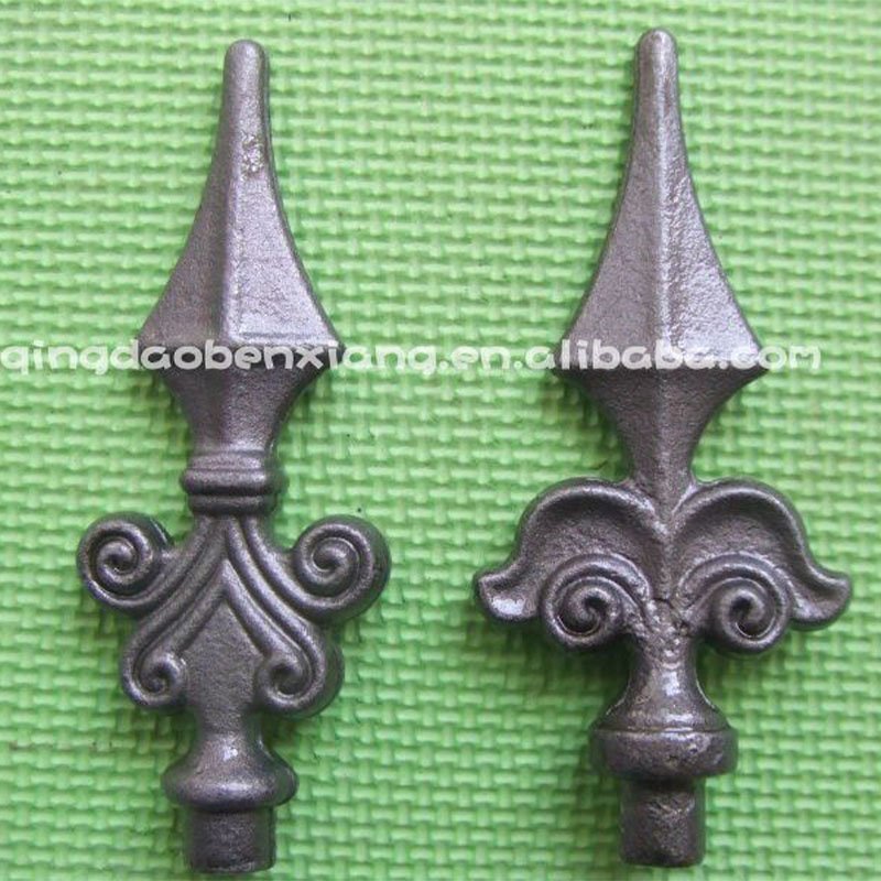 Wrought Iron Spears of Elegance and Security