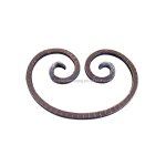 Wrought Iron Scrolls Ornate for a Timeless Look