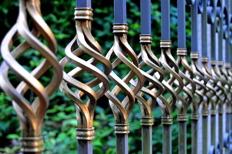 Wrought iron components