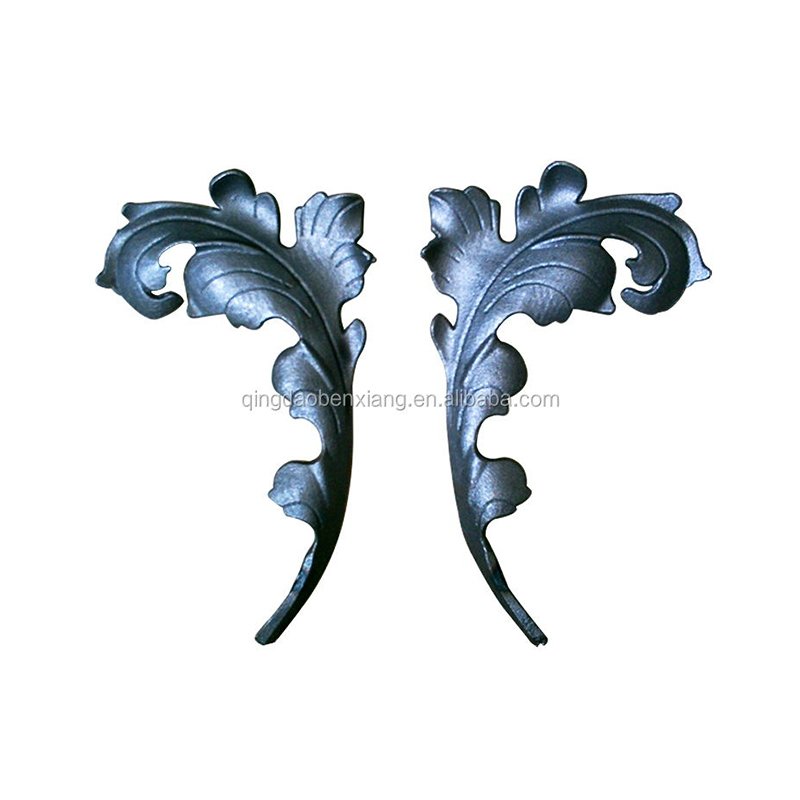 Wrought Iron Flowers Blossoming with Elegance