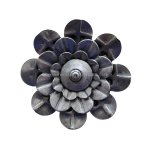 Wrought Iron Flowers Intricately Crafted Ornamental