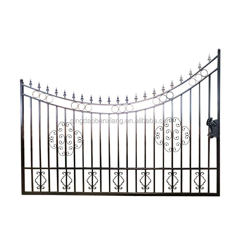 Custom Wrought Iron Gate Crafted 
