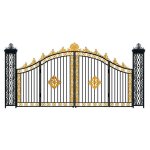 High Quality Wrought Iron Gates Made in China