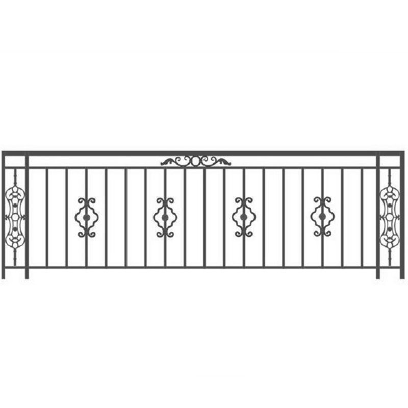 Customized Wrought Iron Fences Elegant 
