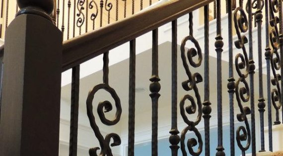Premium Wrought Iron Stair Pickets for Elegant and Durable Staircase Designs | Custom Iron Balusters Manufacturer