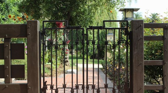 Why Does a Wrought Iron Gate Become Hard to Open?