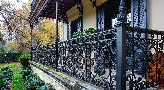 Timeless Wrought Iron Railing Designs
