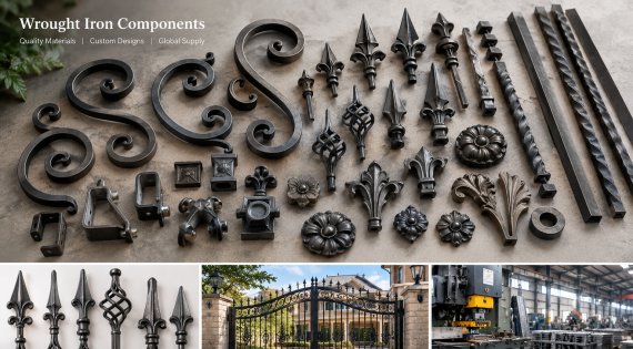 How to Combine Wrought Iron Scrolls and Spearheads in One Design