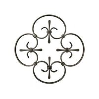 Fashion Wrought Iron Rosettes Stylish Decor