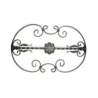 Wrought Iron Rosettes Handcrafted Ironwork