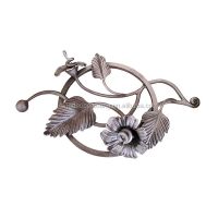 Wrought Iron Rosettes Handcrafted Elegance