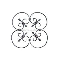 Wrought Iron Rosettes Ornate Accents