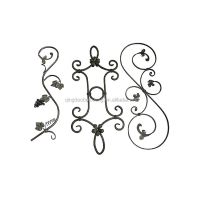 Wrought Iron Rosettes Adorn Space with Elegant