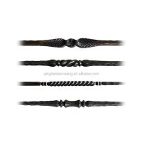 Customized Wrought Iron Pickets Unique Designs 