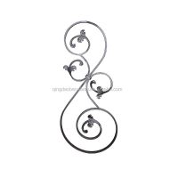 Customized Wrought Iron Pickets Unique Designs