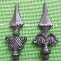 Wrought Iron Spears of Elegance and Security