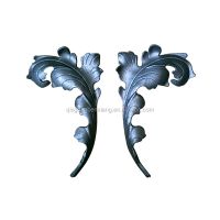 Wrought Iron Flowers Blossoming with Elegance