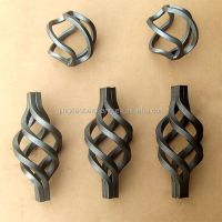 Wrought Iron Baskets Handcrafted Beauty